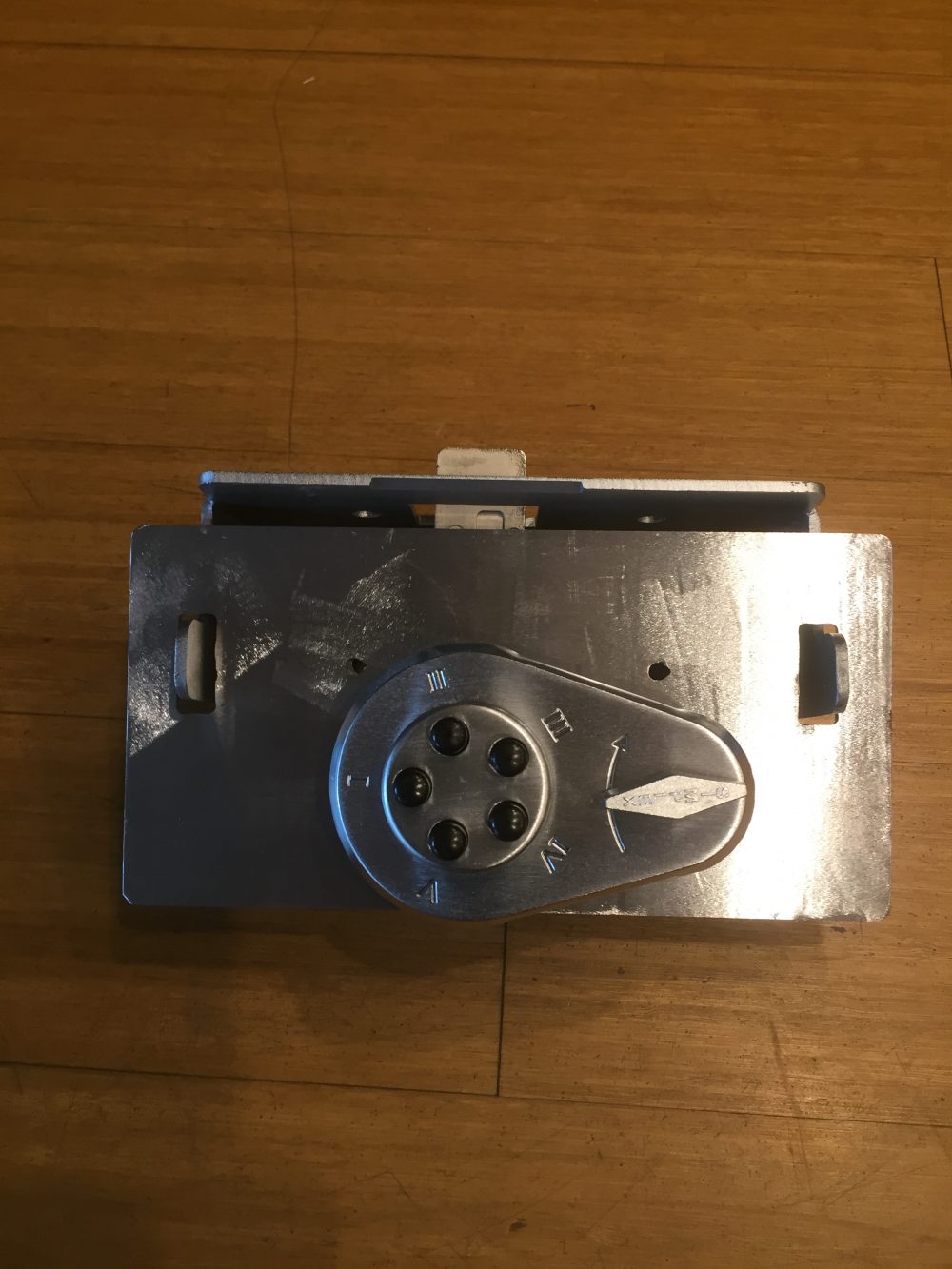 Lock for police vehicle